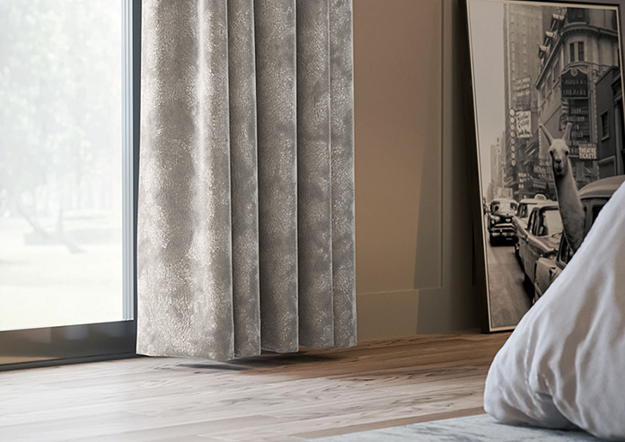 Crushed Velvet, Champagne - Made to Measure Curtains - Image 5